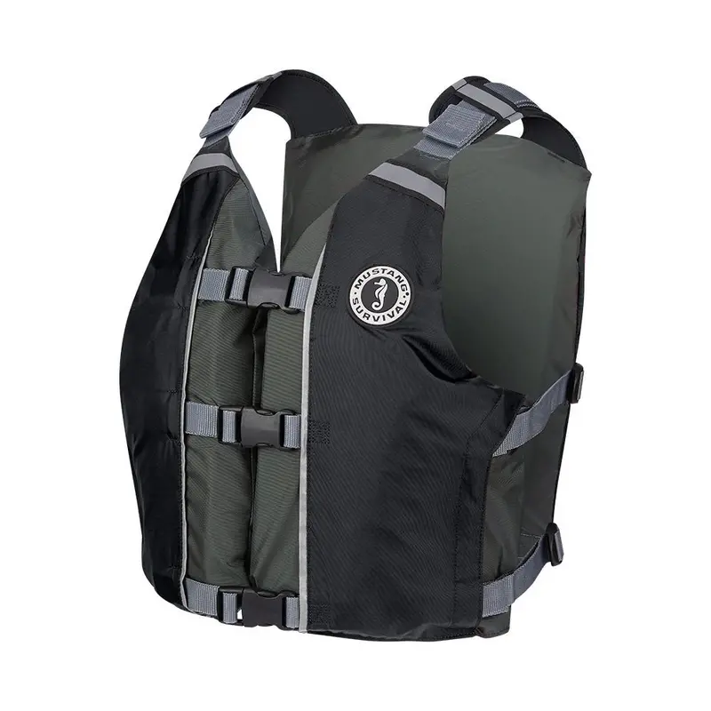Mustang Apf Foam Vest - Universal - Black/Grey [Mv411102-806-0] 1