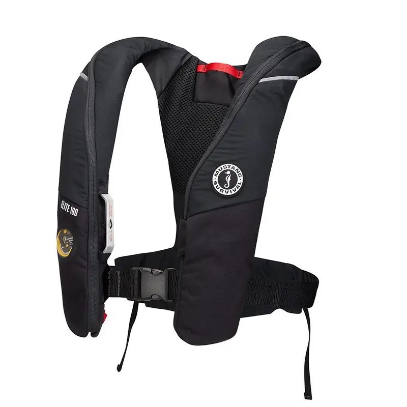 Mustang Elite 190 Offshore Inflatable Pfd - Black [Md3170-13-0] 1
