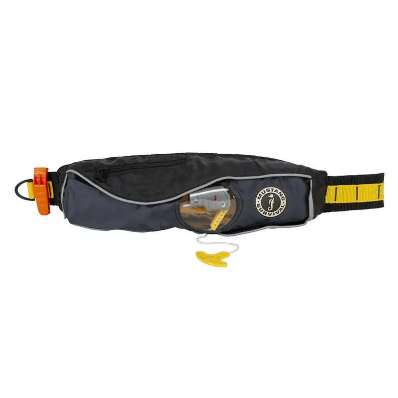 Mustang Fluid 2.0 Inflatable Belt Pack - Black/Grey - Manual [Md4016-806-0-253] 1