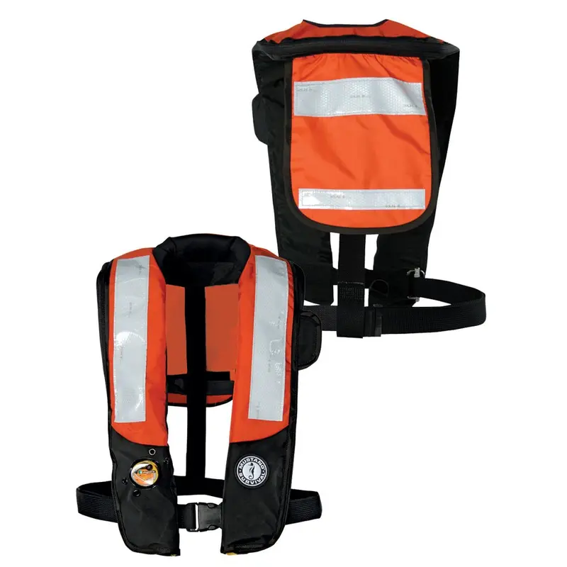 Mustang Hit Inflatable Pdf W/Solas Reflective Tape - Orange/Black - Automatic/Manual [Md3183t2-33-0-101] 1