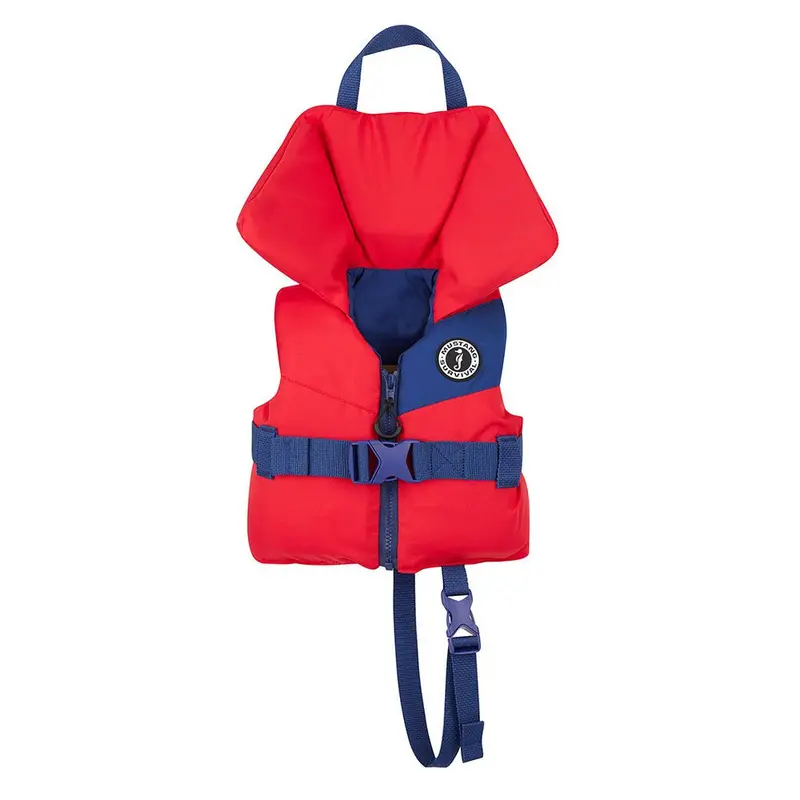 Mustang Lil' Legends Child Foam Vest - Red/Navy [Mv3556-57-0] 1