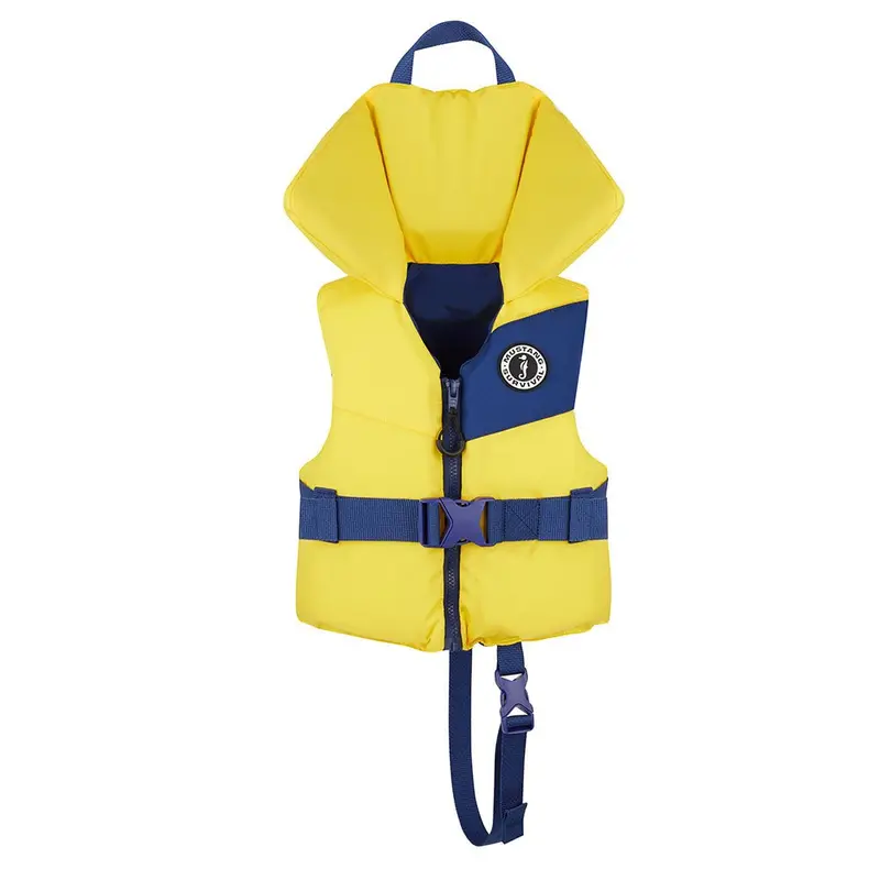 Mustang Lil' Legends Child Foam Vest - Yellow/Navy [Mv3556-844-0] 1