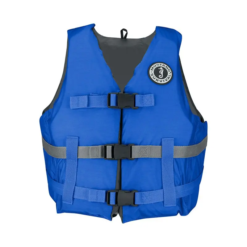 Mustang Livery Foam Vest - Xs/S - Blue [Mv7010-131-Xs/S] 1