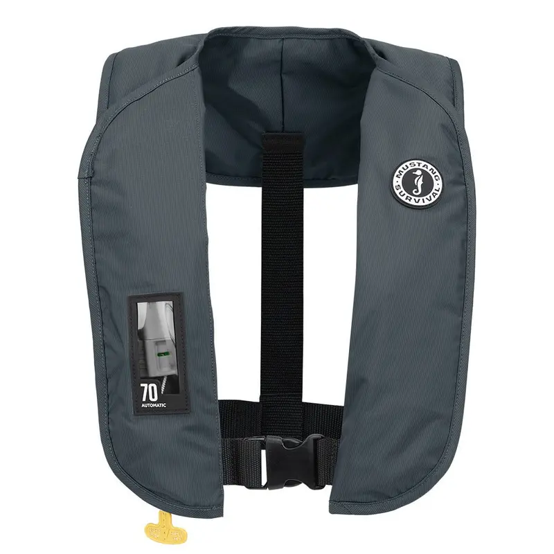 Mustang Mit 70 Automatic Inflatable Pfd - Admiral Gray [Md4042-191-0-202] 1