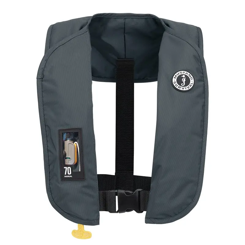 Mustang Mit 70 Manual Inflatable Pfd - Admiral Grey [Md4041-191-0-202] 1