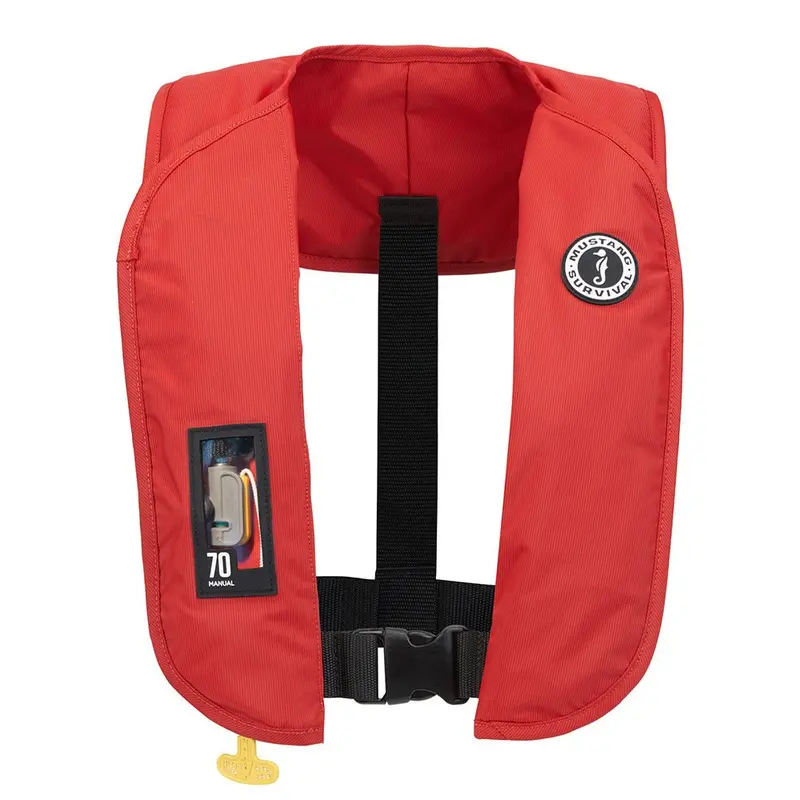 Mustang Mit 70 Manual Inflatable Pfd - Red [Md4041-4-0-202] 1