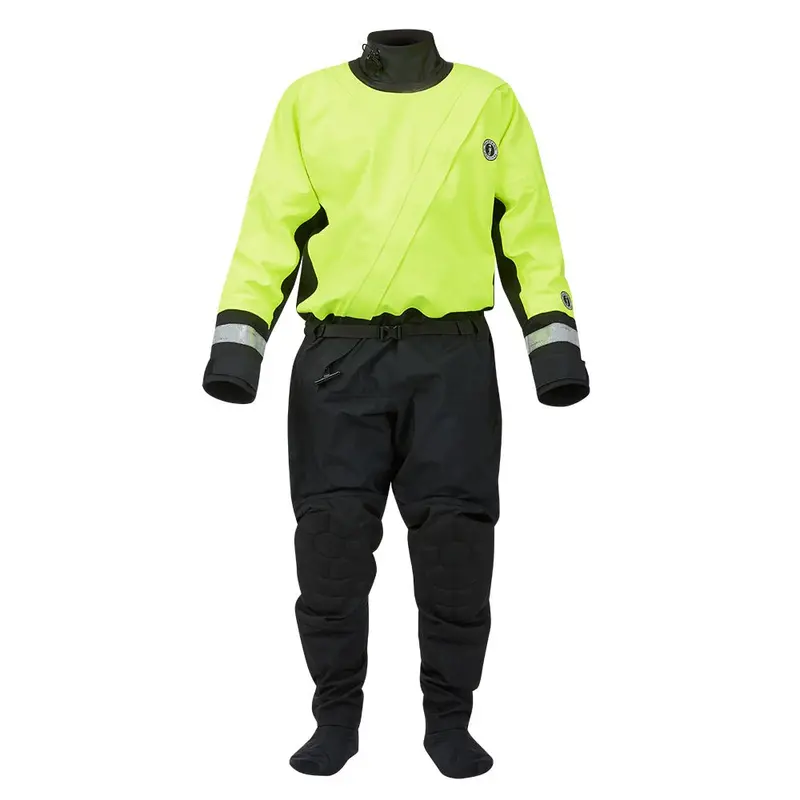 Mustang Msd576 Water Rescue Dry Suit - Fluorescent Yellow Green-Black - Xxl [Msd57602-251-Xxl-101] 1