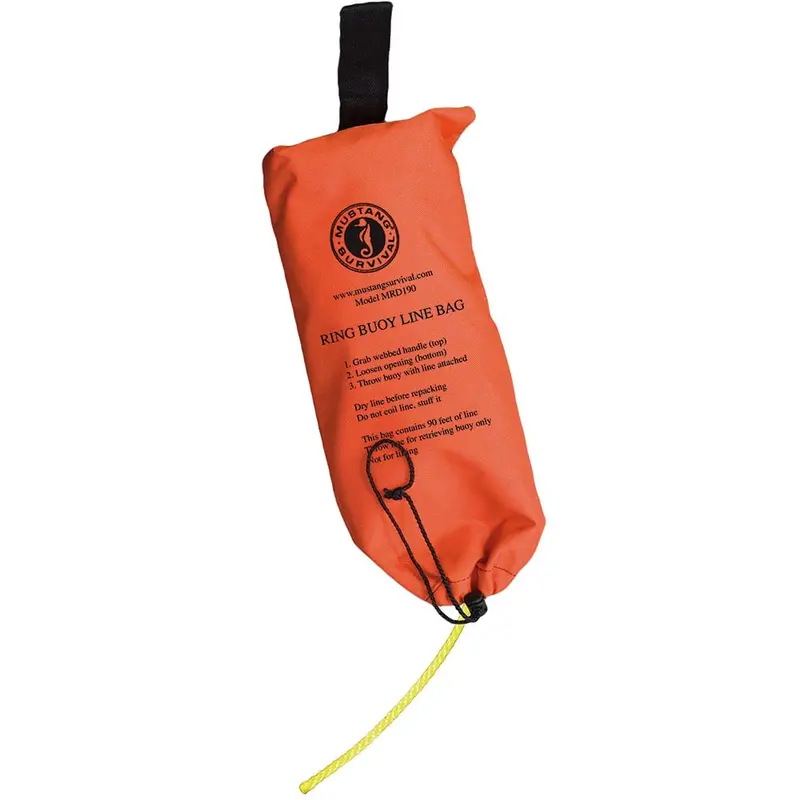 Mustang Ring Buoy Throw Bag - 90 Rope [Mrd190-0-0-215] 1