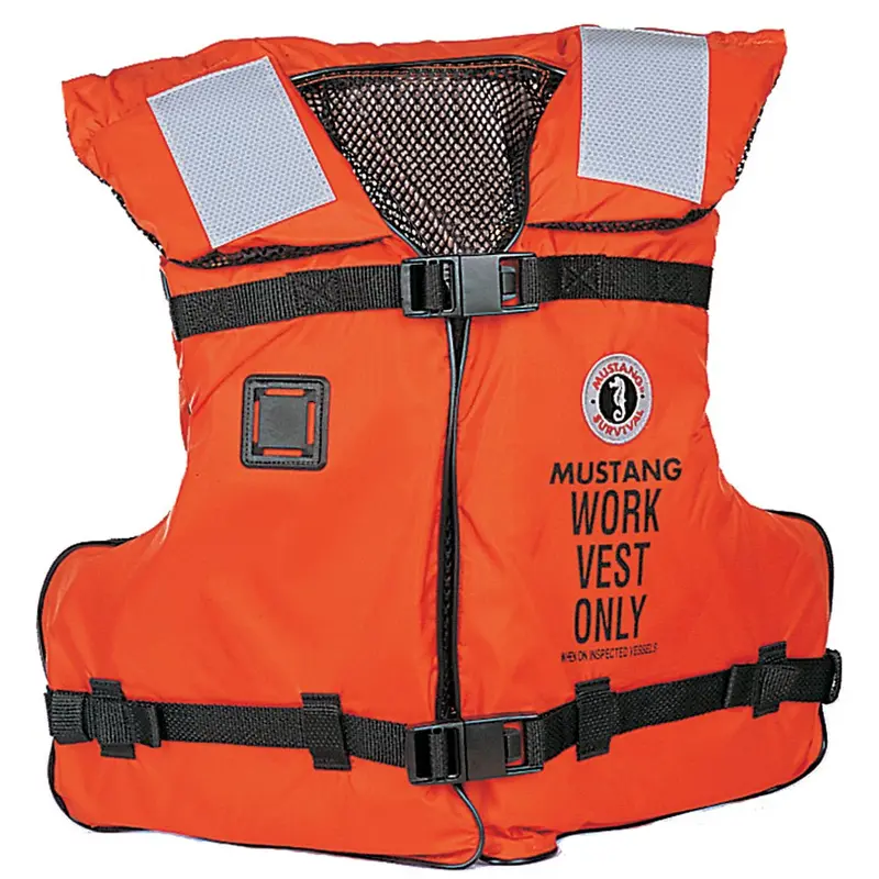 Mustang Type Iii/V Work Vest - Orange - Adult Universal [Mv3192-2-0-16] 1