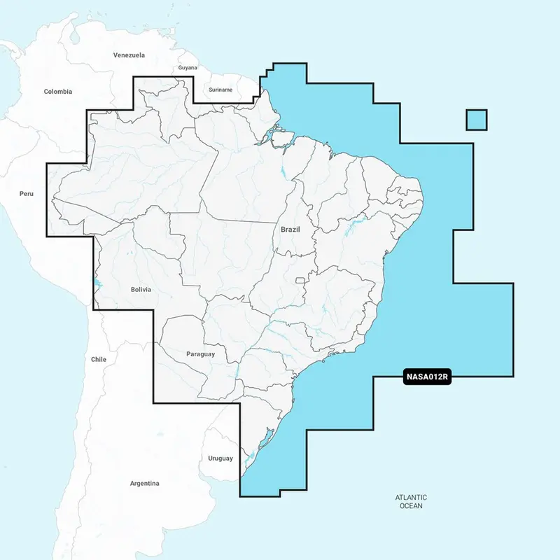 Navionics Nasa012r - Brazil - Navionics+ [010-C1461-30] 1