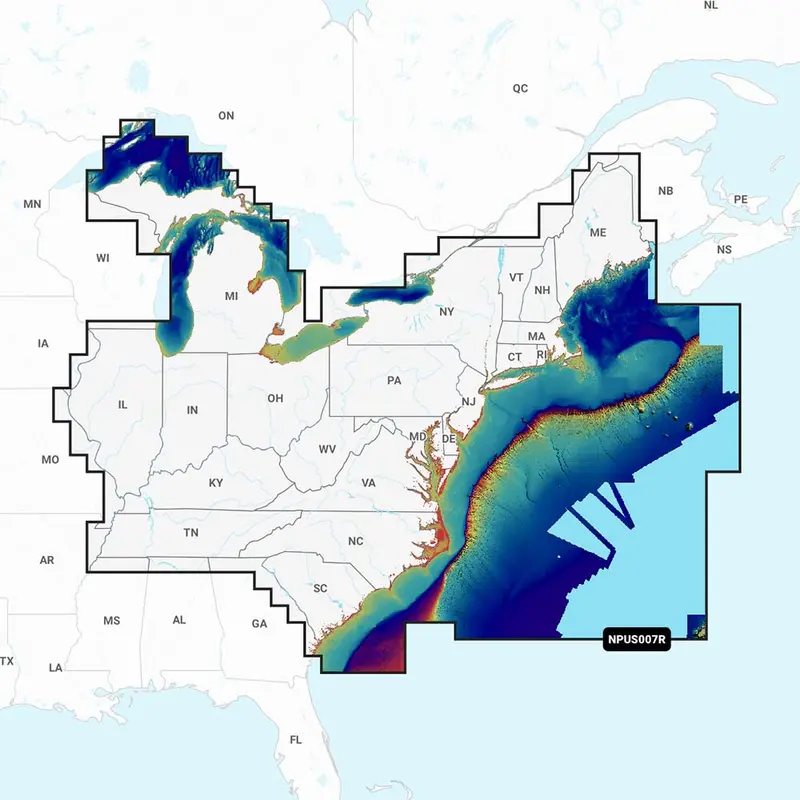 Navionics Platinum+ Npus007r - U.S. East [010-C1370-40] 1