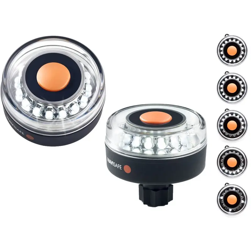 Navisafe Navilight All-White 5 Mode 360 2Nm W/Railblaza Base [055-1] 1