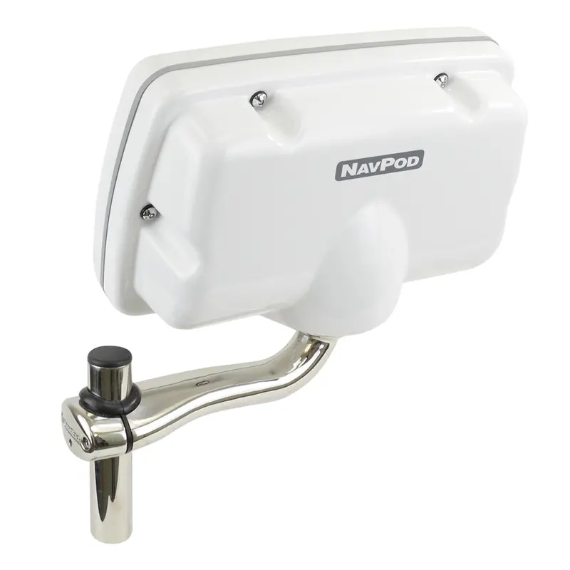 Navpod Railmount Pre-Cut F/Simrad Nss9 Evo3/Bg Zeus3 9 Fits 1" Or 1.25" Tubing [Rmx4600-06] 1