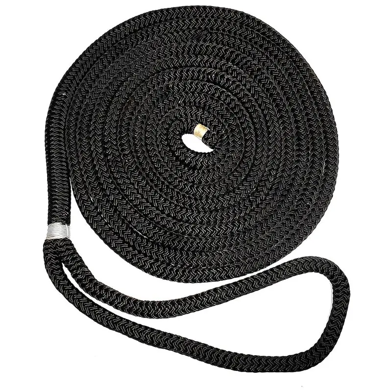 New England Ropes 5/8" Double Braid Dock Line - Black - 25 [C5054-20-00025] 1