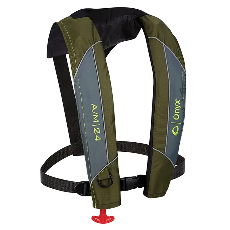 Onyx A/M-24 Automatic/Manual Inflatable Pfd Life Jacket - Green [132000-400-004-18] 1