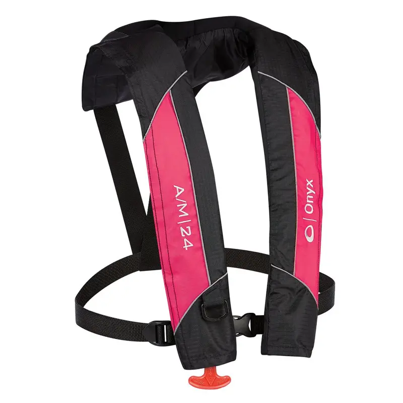 Onyx A/M-24 Automatic/Manual Inflatable Pfd Life Jacket - Pink [132000-105-004-14] 1
