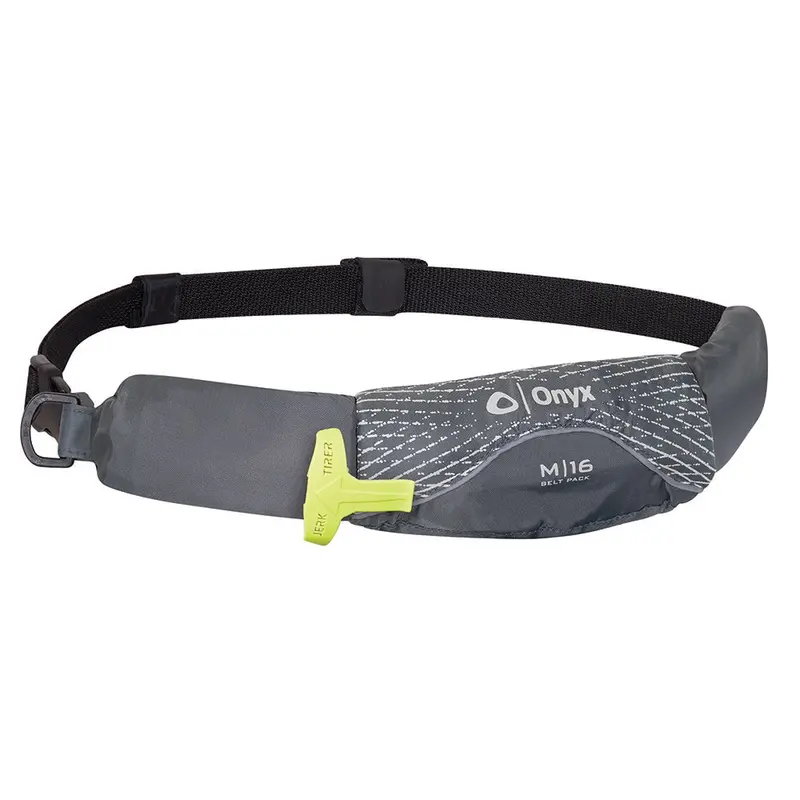Onyx M-16 Manual Inflatable Belt Pack (Pfd) - Grey [130900-701-004-19] 1