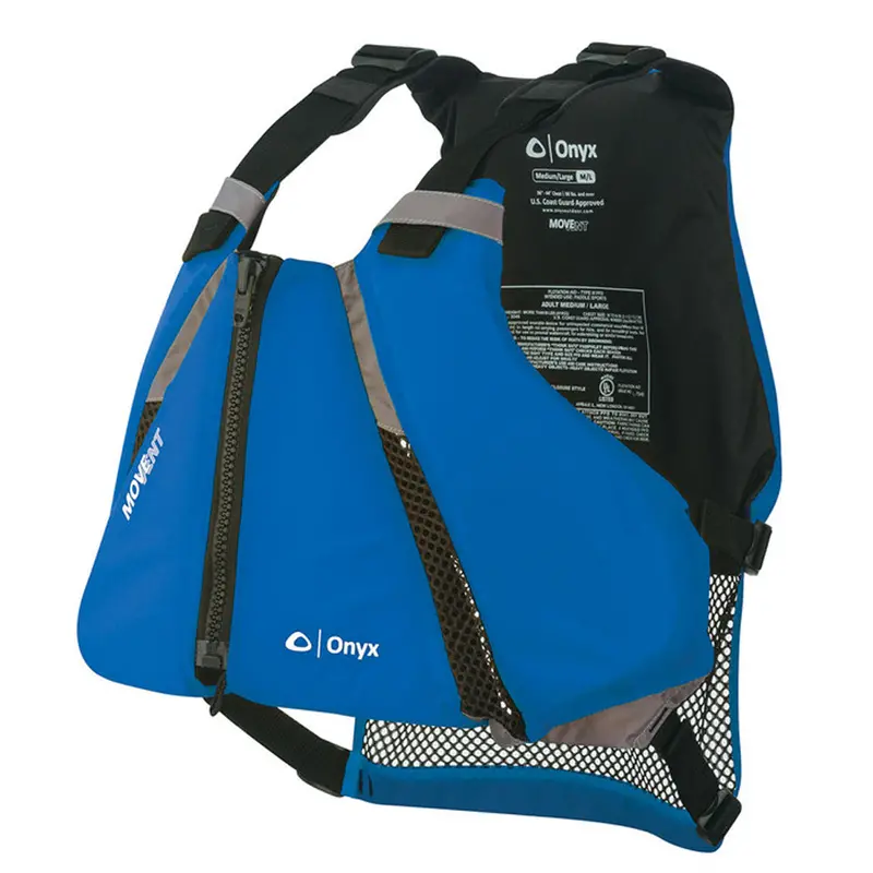 Onyx Movevent Curve Paddle Sports Life Vest - Xl/2X - Blue [122000-500-060-16] 1