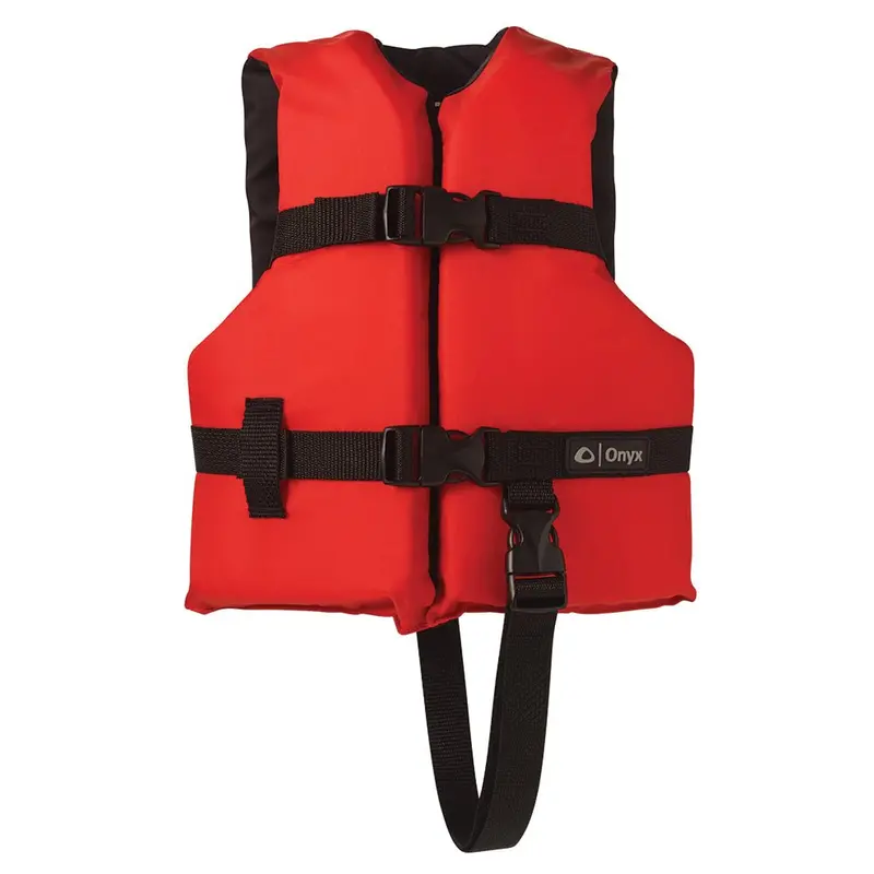 Onyx Nylon General Purpose Life Jacket - Child 30-50Lbs - Red [103000-100-001-12] 1
