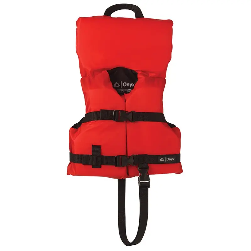 Onyx Nylon General Purpose Life Jacket - Infant/Child Under 50Lbs - Red [103000-100-000-12] 1