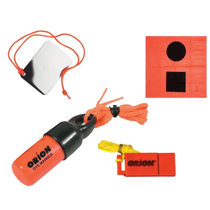 Orion Signaling Kit - Flag, Mirror, Dye Marker  Whistle [619] 1