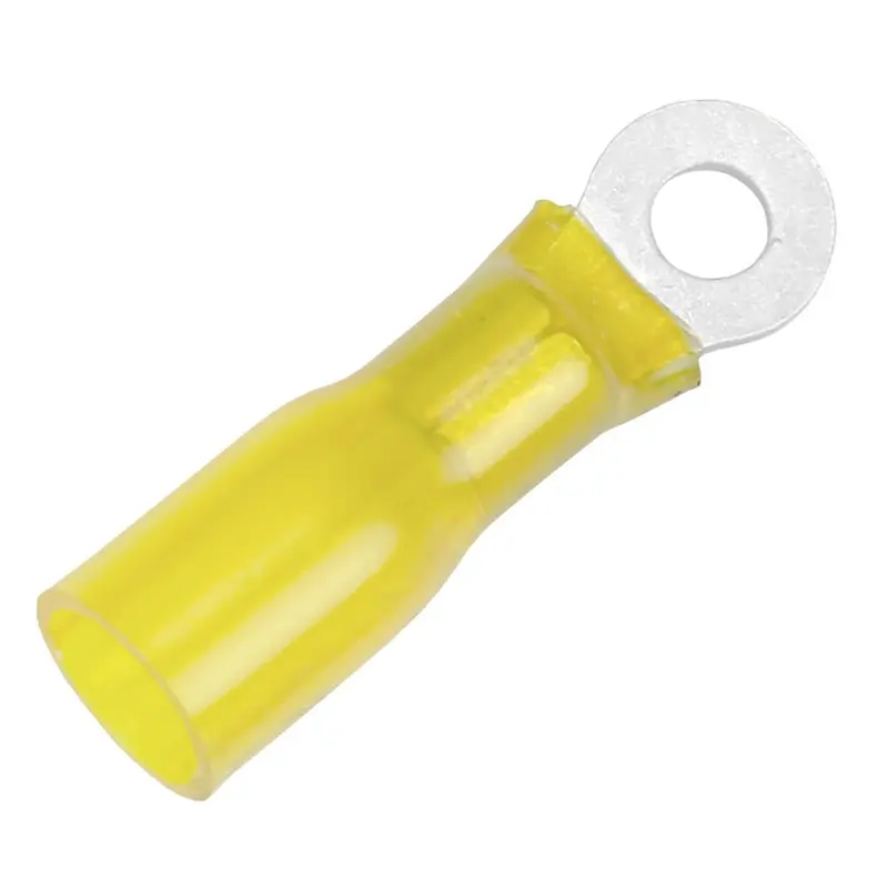 Pacer 12-10 Awg Heat Shrink Ring Terminal - #10 Stud Size - 25 Pack [Te10-10R-25] 1