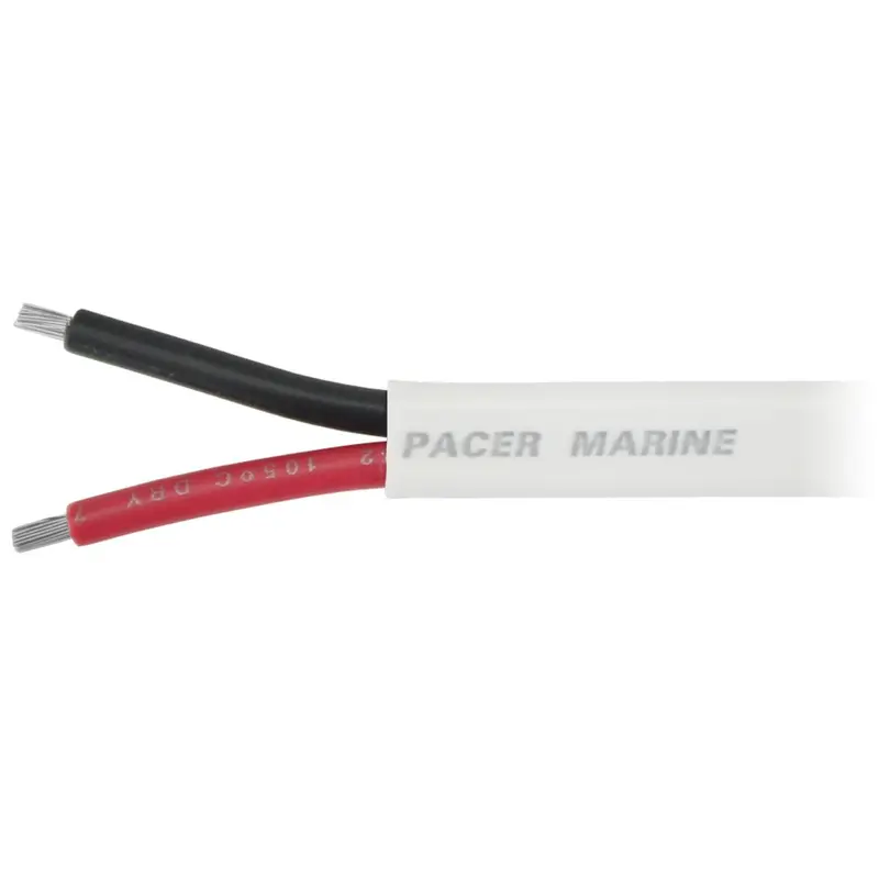 Pacer 14/2 Awg Duplex Cable - Flat Cable - Red/Black - 500' [W14/2Dc-500] 1