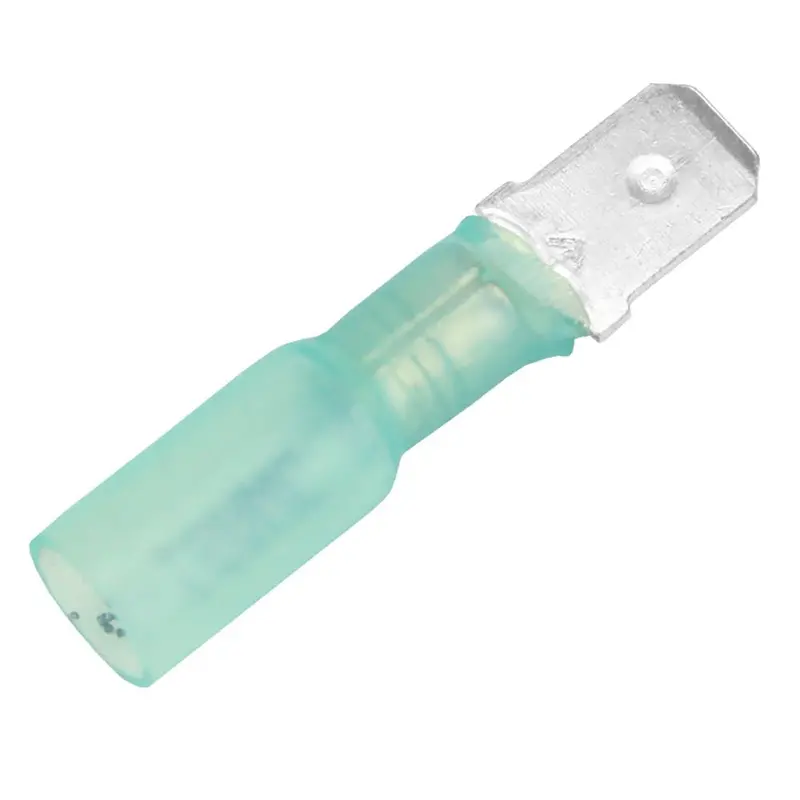Pacer 16-14 Awg Heat Shrink Male Disconnect - 100 Pack [Tde14-250M-100] 1