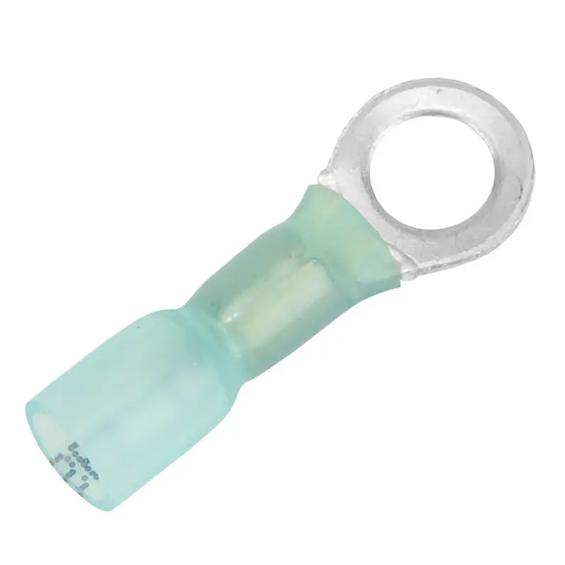 Pacer 16-14 Awg Heat Shrink Ring Terminal - 1/4" Stud Size - 100 Pack [Te14-14R-100] 1