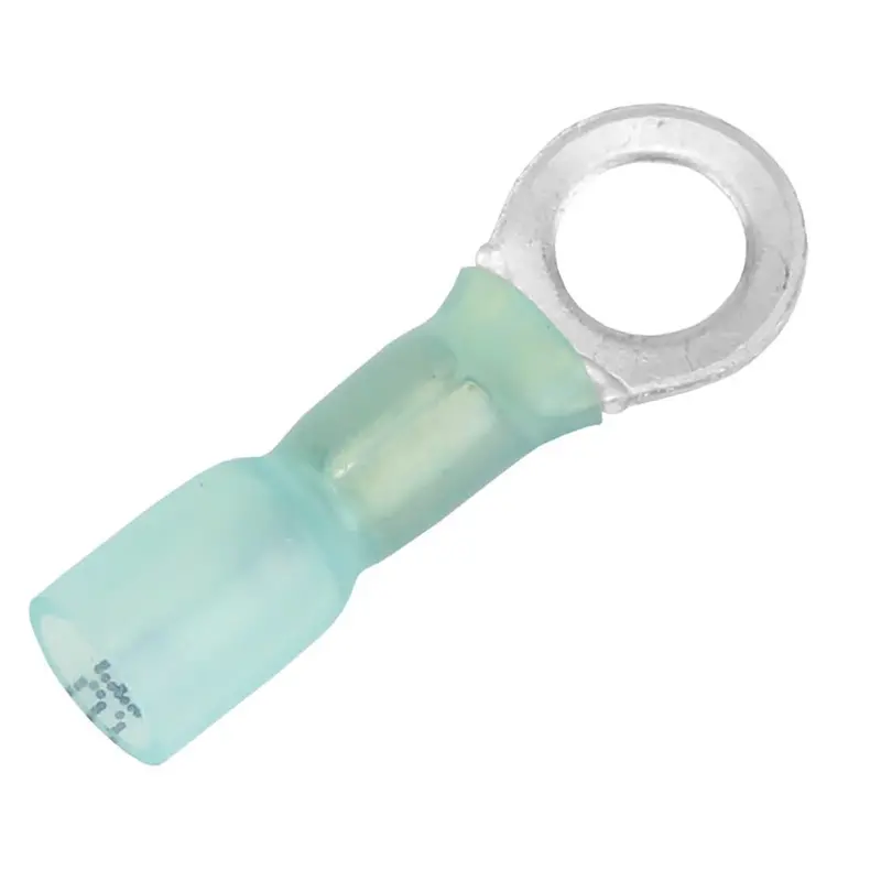 Pacer 16-14 Awg Heat Shrink Ring Terminal - 1/4" Stud Size - 25 Pack [Te14-14R-25] 1