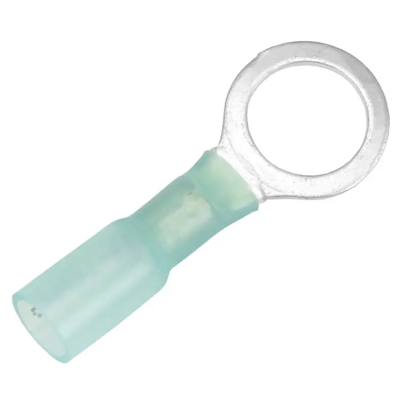 Pacer 16-14 Awg Heat Shrink Ring Terminal - 3/8" Stud Size - 100 Pack [Te14-38R-100] 1