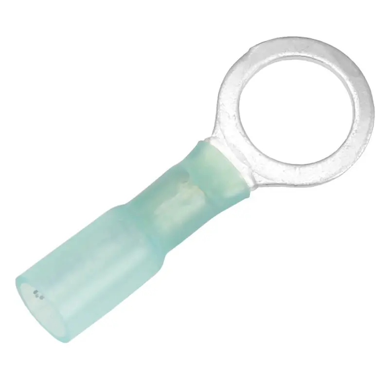Pacer 16-14 Awg Heat Shrink Ring Terminal - 3/8" Stud Size - 25 Pack [Te14-38R-25] 1