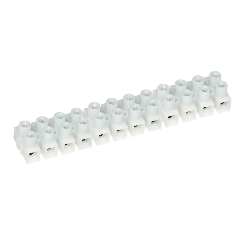 Pacer 20A Euro Style Terminal Block - 12 Gang - 5 Pack [E200-12-5] 1