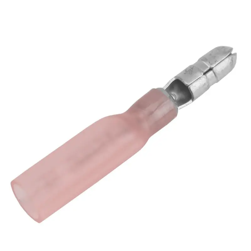 Pacer 22-18 Awg Heat Shrink Male Bullet Terminal - 25 Pack [Tbpe18-156-25] 1