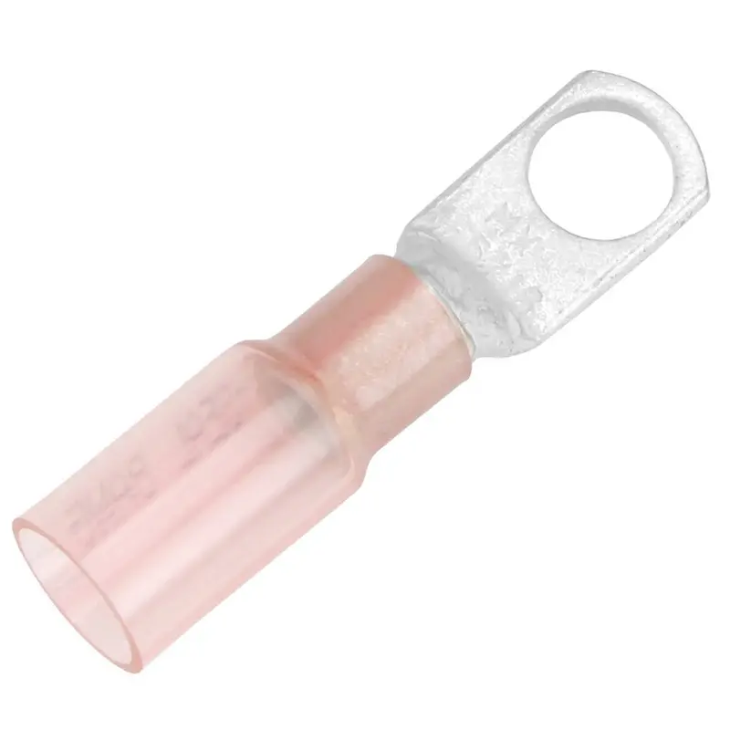 Pacer 8 Awg Heat Shrink Ring Terminal - 5/16" Stud Size - 25 Pack [Te8-56R-25] 1