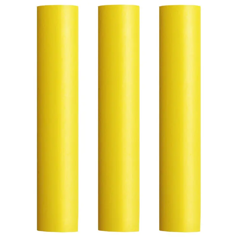 Pacer Battery Cable Heat Shrink Tubing - 1" X 12" - Yellow (3-Pieces) [Behs1-12Yl-3] 1