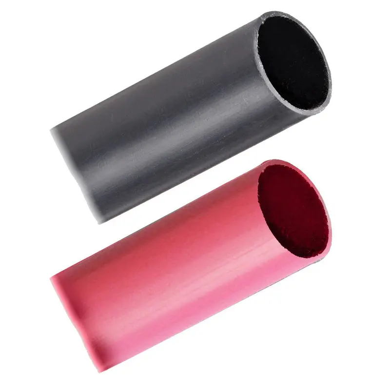 Pacer Battery Cable Heavy Wall Heat Shrink Tubing - 1" X 3" - Black/Red (2-Pieces Combo Pack) [Bhw1-3Bkrd] 1