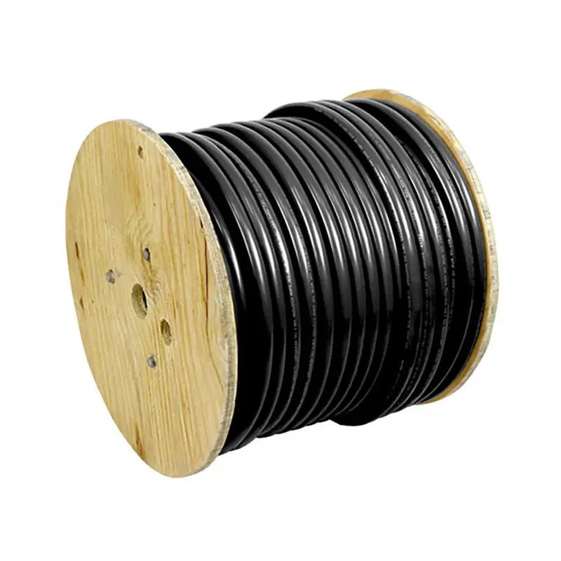 Pacer Black 1/0 Awg Battery Cable - 250' [Wul1/0Bk-250] 1