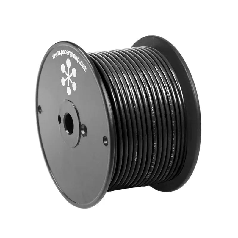 Pacer Black 10 Awg Primary Wire - 20' [Wul10bk-20] 1