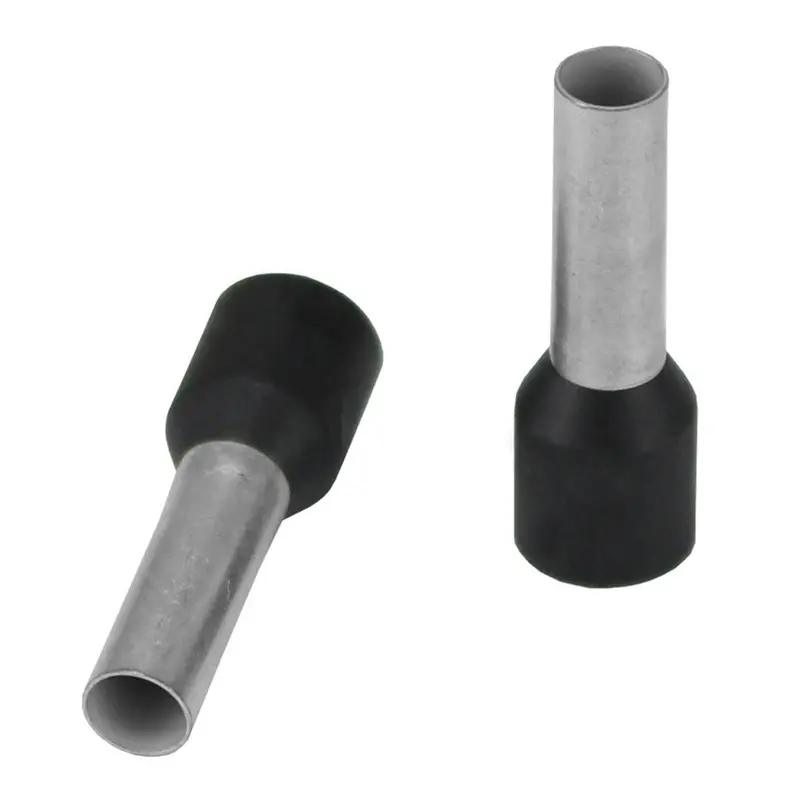 Pacer Black 10 Awg Wire Ferrule - 10Mm Length - 25 Pack [Tfrl10-12Mm-25] 1
