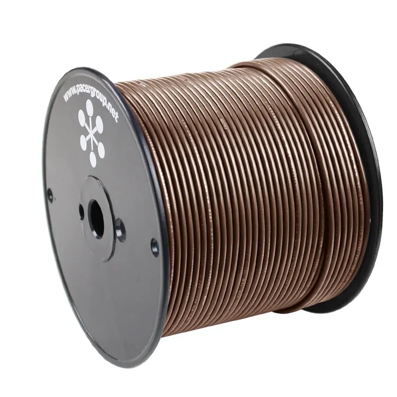 Pacer Brown 18 Awg Primary Wire - 500  [Wul18br-500] 1