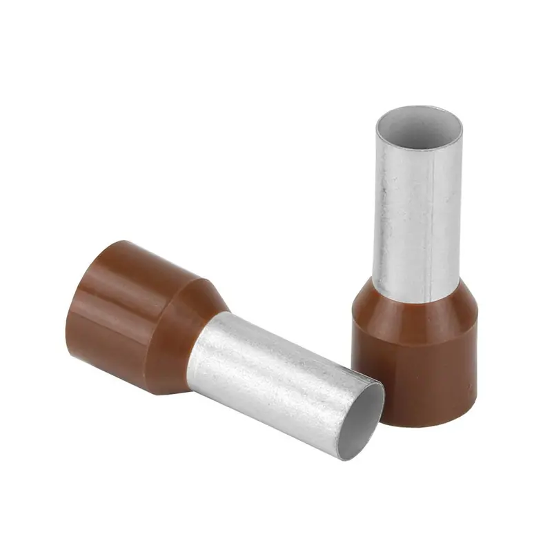 Pacer Brown 4 Awg Wire Ferrule - 16Mm Length - 10 Pack [Tfrl4-16Mm-10] 1
