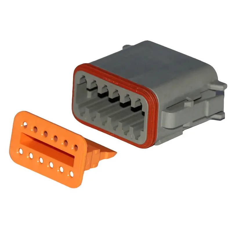 Pacer Deutsch Dt Plug  Wedge Lock Kit - 12 Position - 5 Pack [Tdt06-12S-5] 1