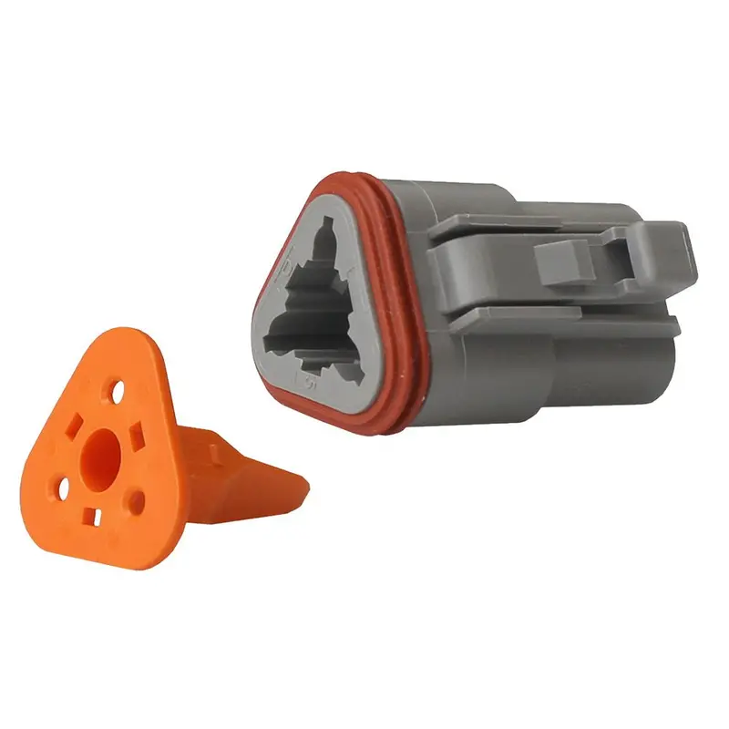 Pacer Deutsch Dt Plug  Wedge Lock Kit - 3 Position - 10 Pack [Tdt06-3S-10] 1