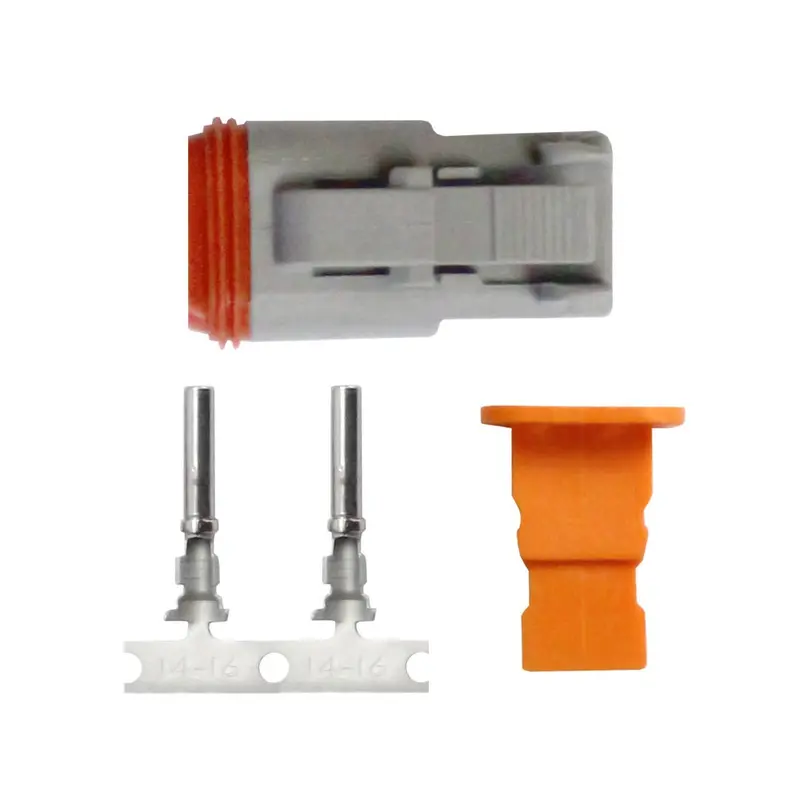 Pacer Dt Deutsch Plug Repair Kit - 14-18 Awg (2 Position) [Tdt06f-2Rs] 1
