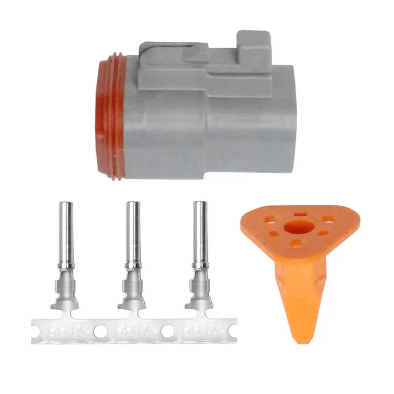 Pacer Dt Deutsch Plug Repair Kit - 14-18 Awg (3 Position) [Tdt06f-3Rs] 1