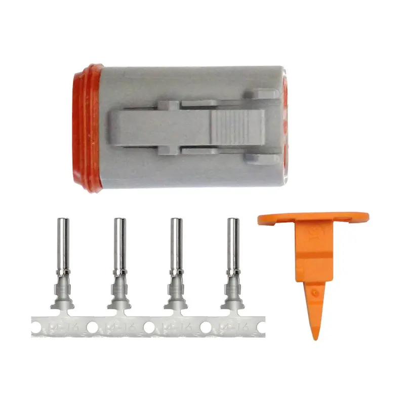 Pacer Dt Deutsch Plug Repair Kit - 14-18 Awg (4 Position) [Tdt06f-4Rs] 1