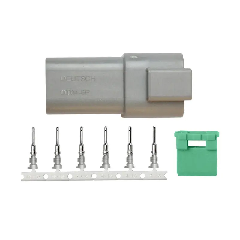 Pacer Dt Deutsch Receptacle Repair Kit - 14-18 Awg (6 Position) [Tdt04f-6Rp] 1