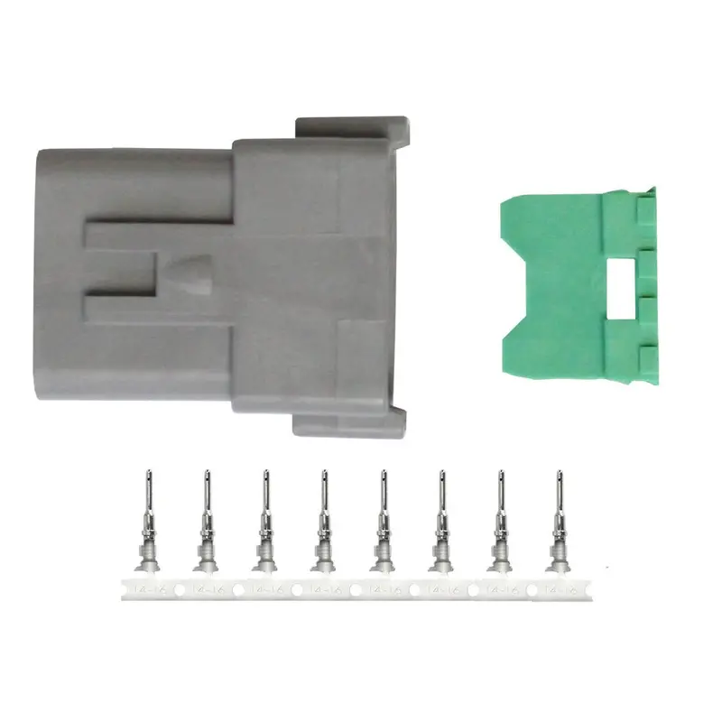 Pacer Dt Deutsch Receptacle Repair Kit - 14-18 Awg (8 Position) [Tdt04f-8Rp] 1