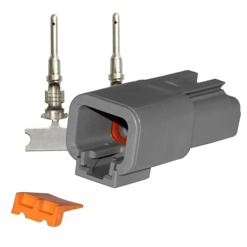 Pacer Dtp Deutsch Receptacle Repair Kit - 14-12 Awg (2 Position) [Tdtp04f-2Rp] 1